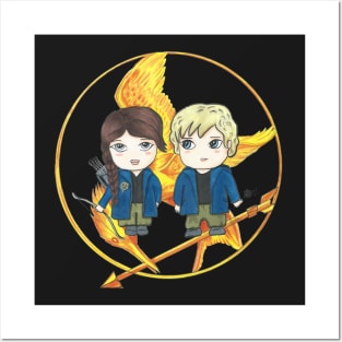 Katniss & Peeta Posters and Art